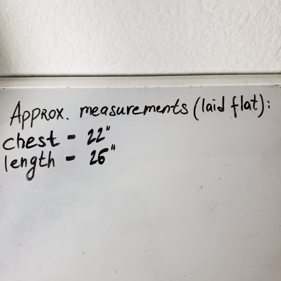 Cut Loose Tunic Top Striped Combed Cotton Rayon Relaxed size L Nautical Classic - Picture 6 of 9